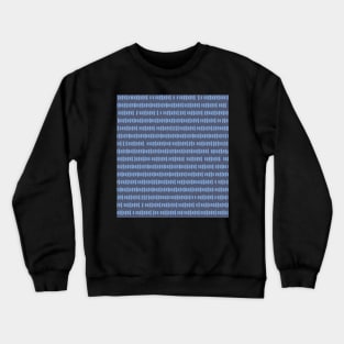 Blue Find the Code Game Crewneck Sweatshirt